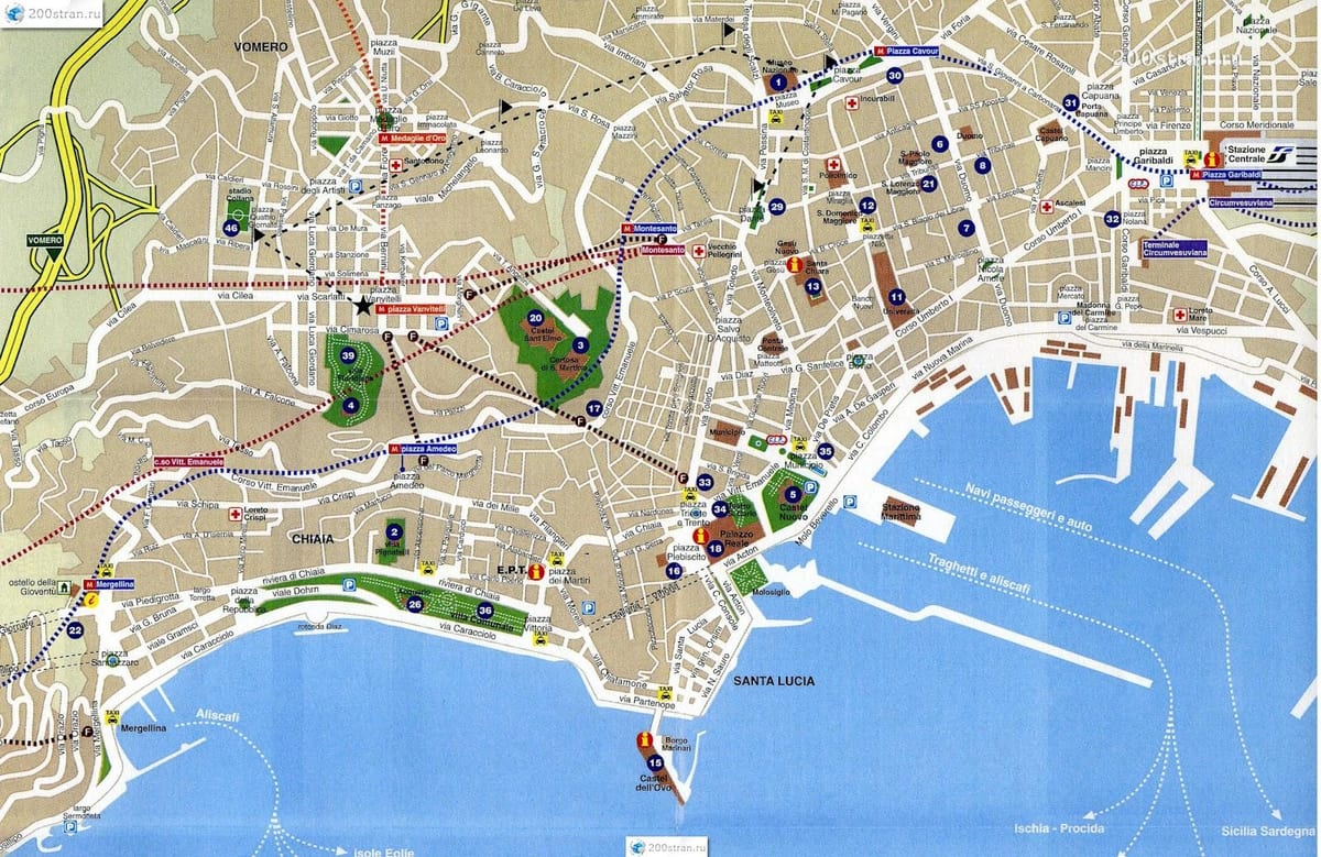 napoli şehir haritası