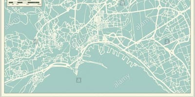Napoli İtalya şehir haritası 