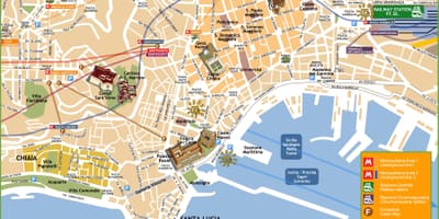 Turistik harita napoli