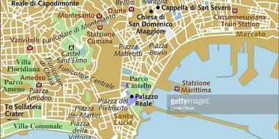 Napoli şehir haritası