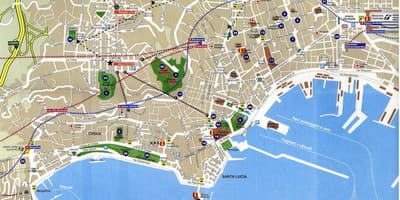 Napoli şehir haritası
