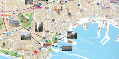 Napoli Limanı haritası 