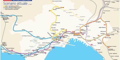 Napoli harita metro