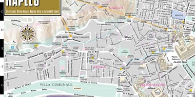 Napoli İtalya sokak haritası 