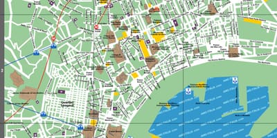 Napoli turistik haritası